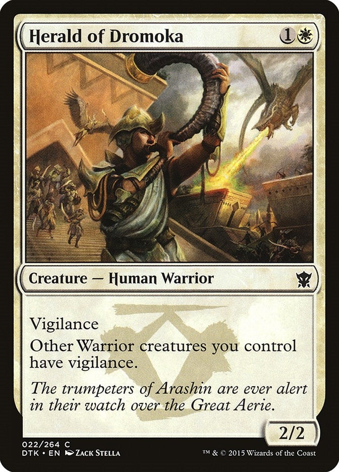Image for Herald of Dromoka (22) - Magic: The Gathering