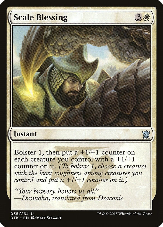 Image for Scale Blessing (35) - Magic: The Gathering