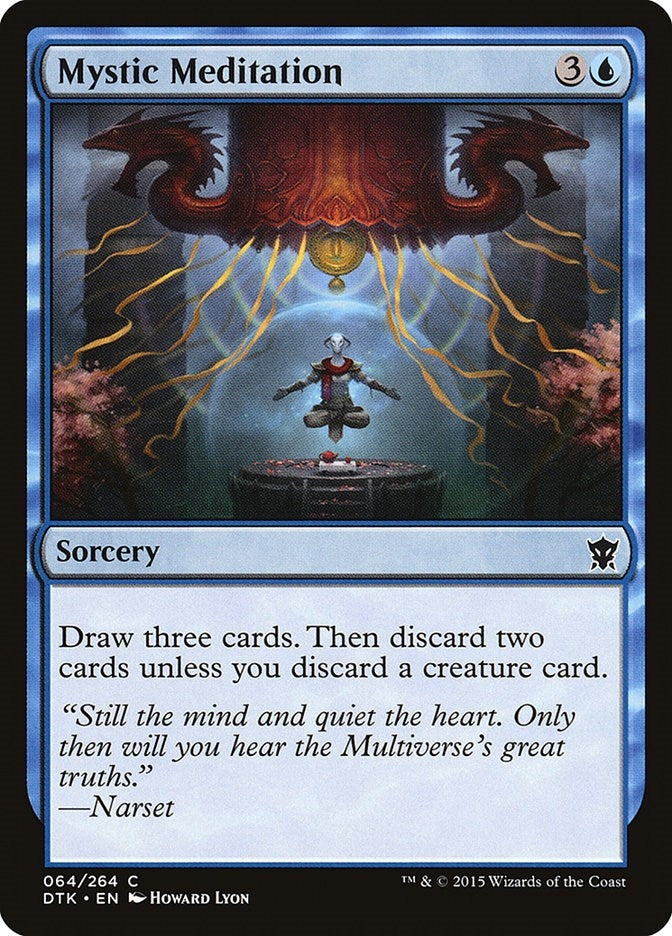 Image for Mystic Meditation (64) (DTK) - Magic: The Gathering
