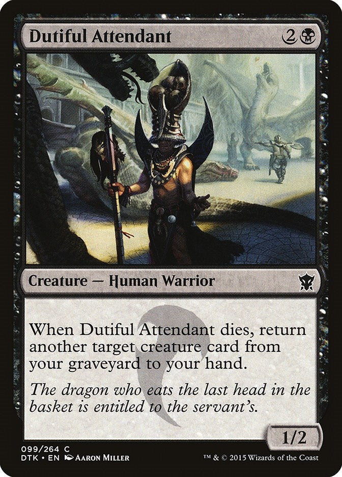 Image for Dutiful Attendant (99) - Magic: The Gathering