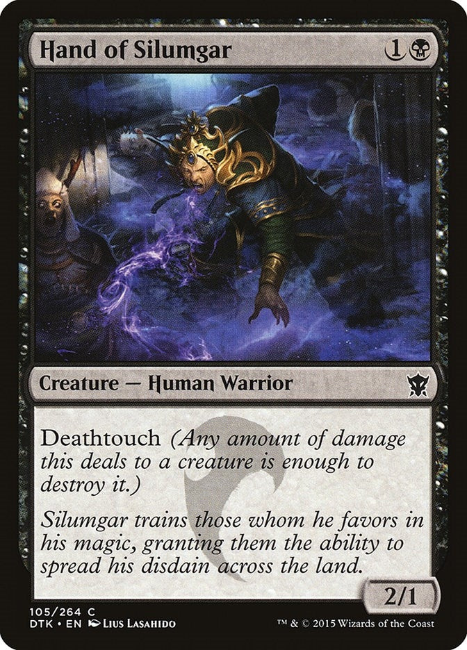 Image for Hand of Silumgar (105) (DTK) - Magic: The Gathering