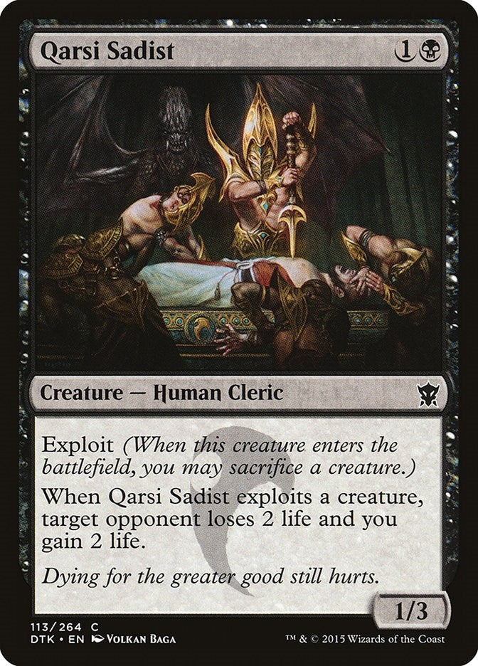 Image for Qarsi Sadist (113) - Magic: The Gathering