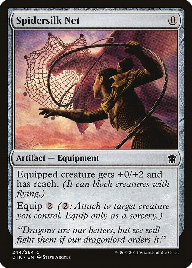 Image for Spidersilk Net (244) - Magic: The Gathering
