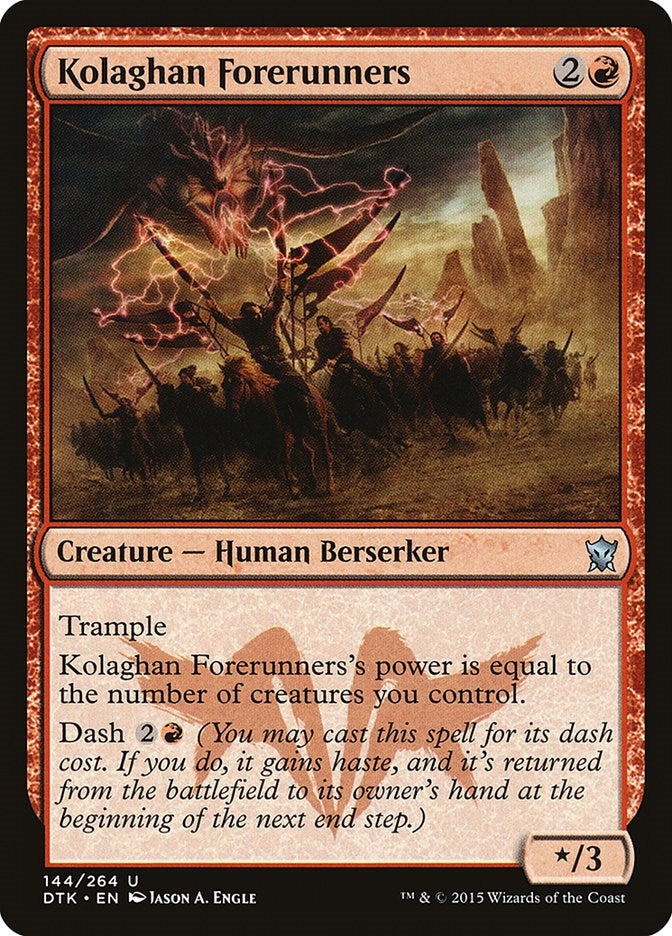 Image for Kolaghan Forerunners (144) (DTK) - Magic: The Gathering
