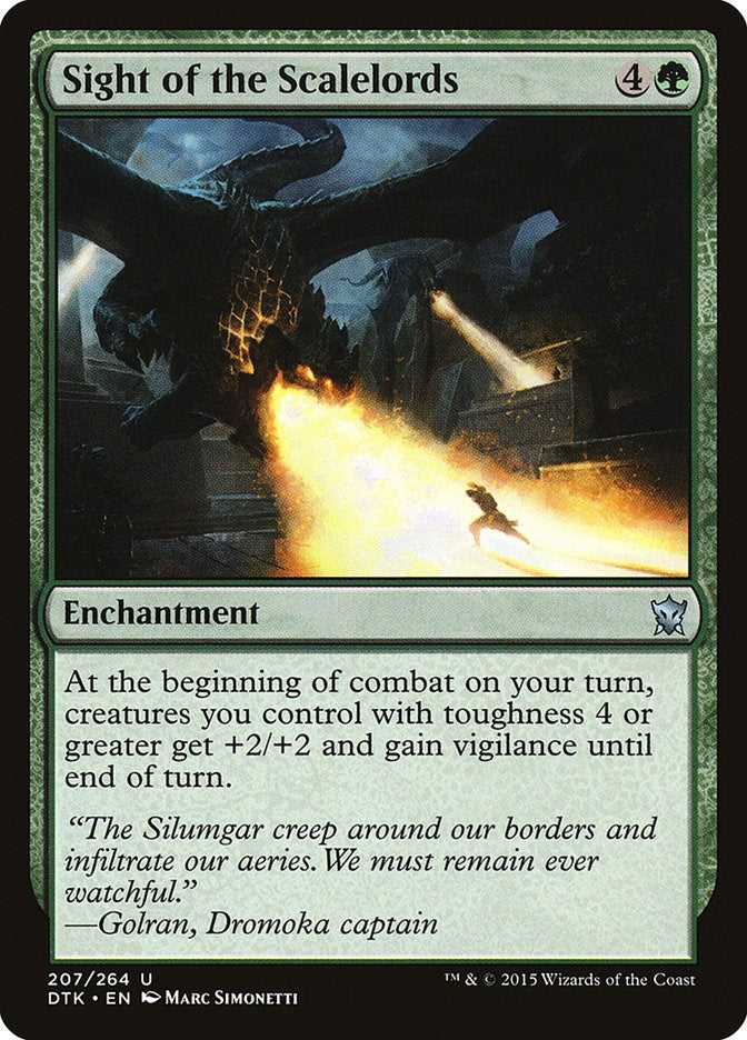 Image for Sight of the Scalelords (207) (DTK) - Magic: The Gathering