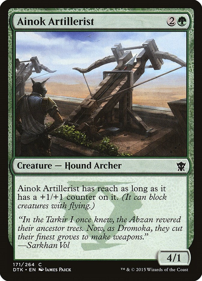 Image for Ainok Artillerist (171) (DTK) - Magic: The Gathering