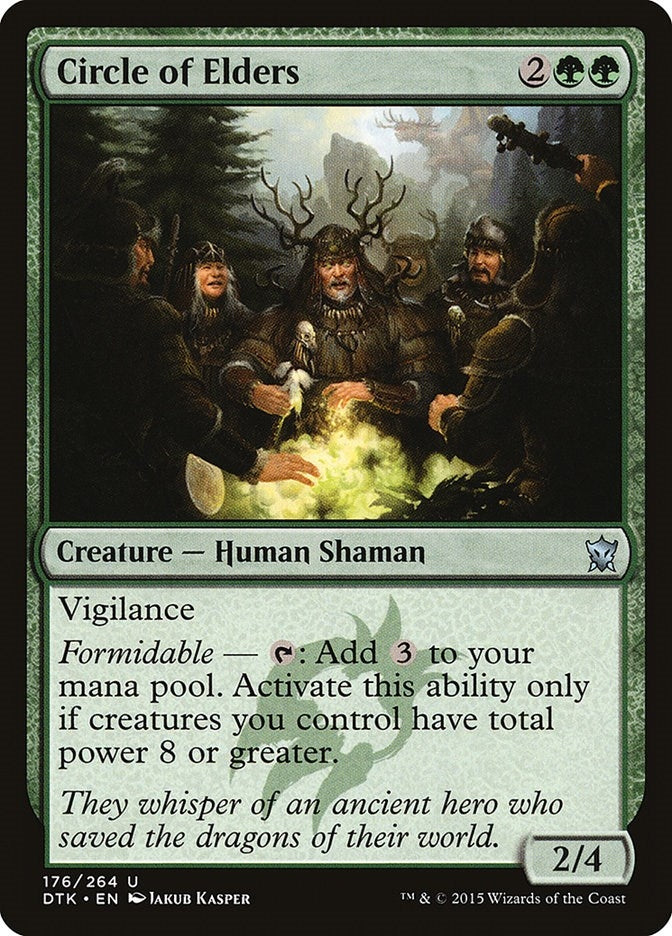 Image for Circle of Elders (176) (DTK) - Magic: The Gathering