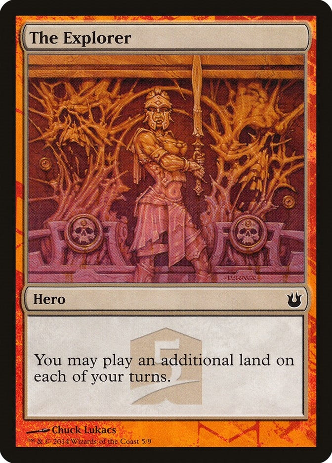 Image for The Explorer (5) (HERO) - Magic: The Gathering
