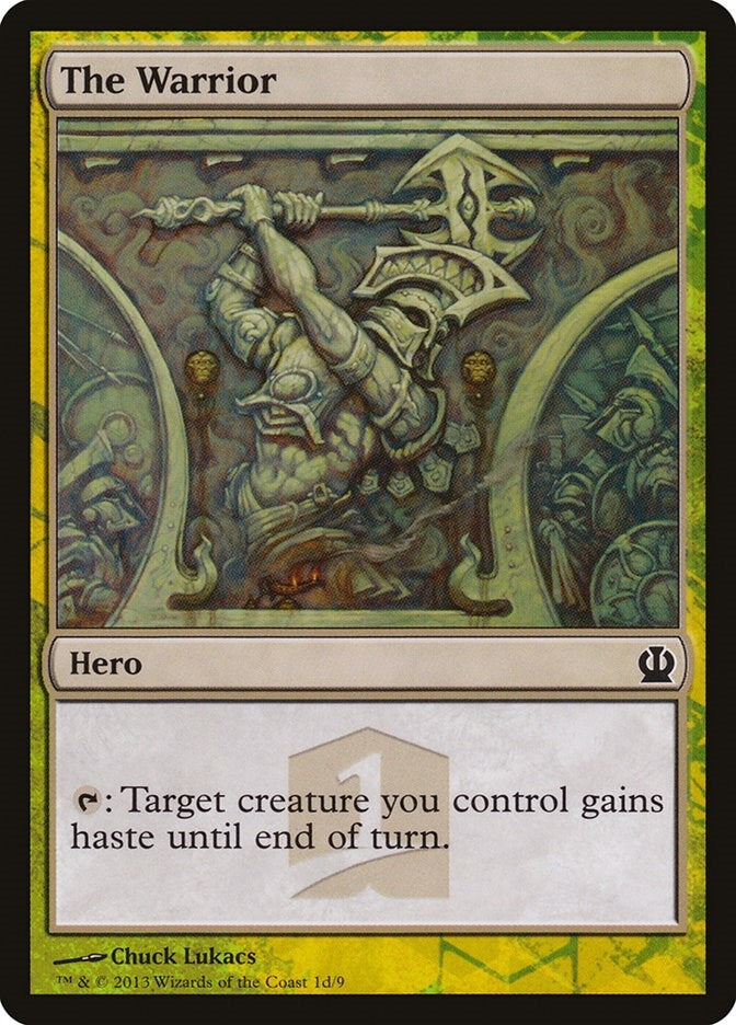 Image for The Warrior (1d) - Magic: The Gathering