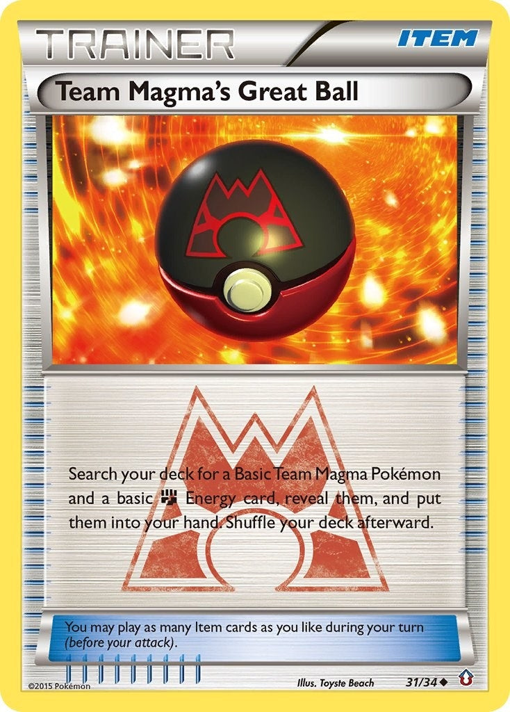 Image for Team Magma's Great Ball (31/34) (DCR) - Pokemon