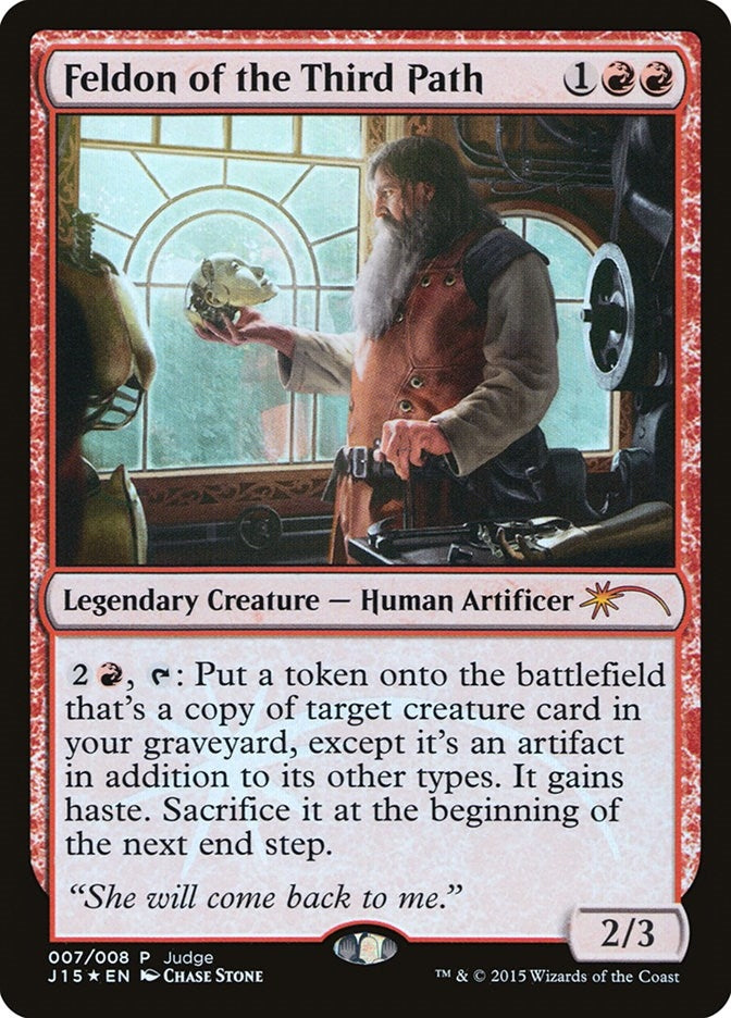 Image for Feldon of the Third Path (7) - Magic: The Gathering