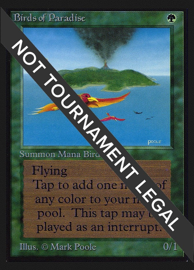 Image for Birds of Paradise (IE) - Magic: The Gathering