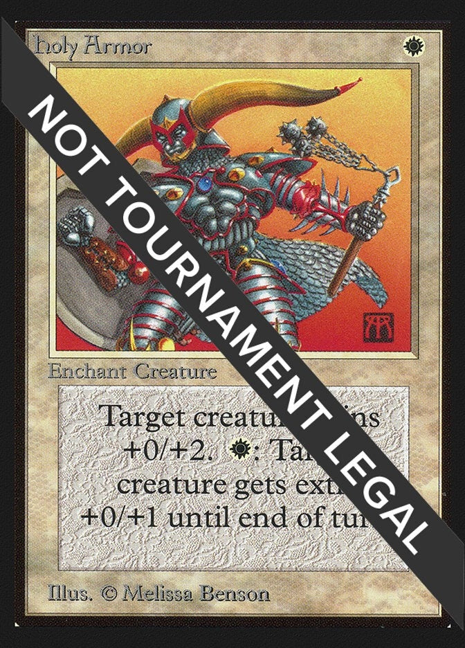 Image for Holy Armor (IE) - Magic: The Gathering