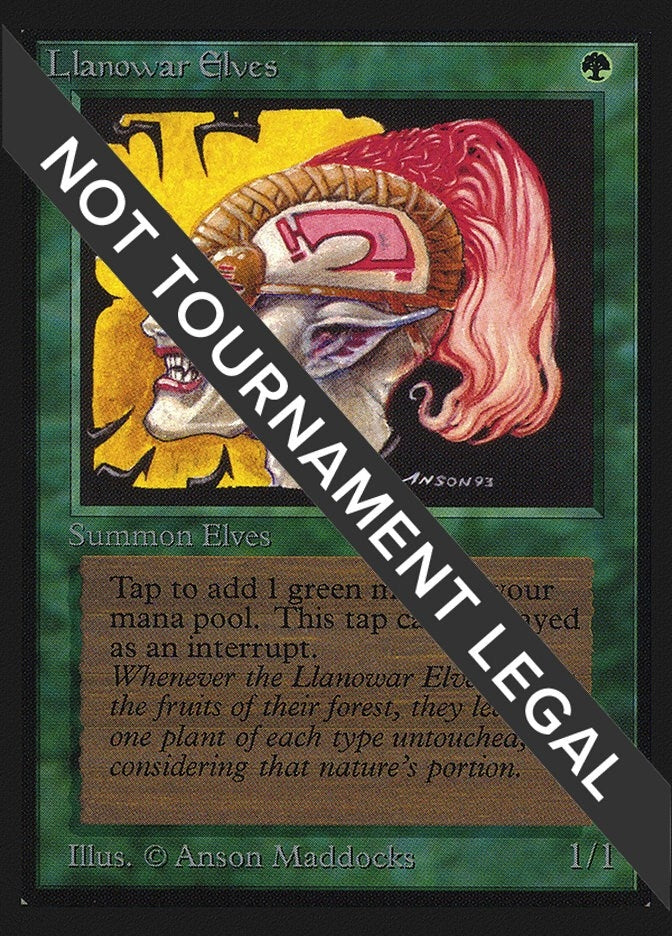 Image for Llanowar Elves (IE) - Magic: The Gathering