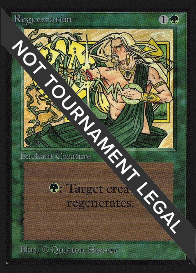 Image for Regeneration (IE) - Magic: The Gathering
