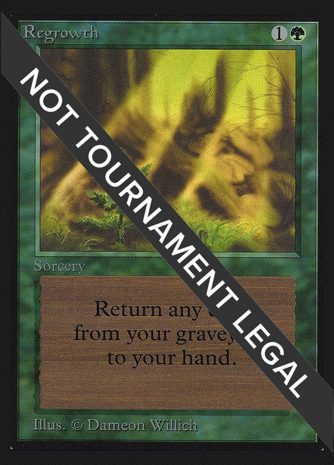 Image for Regrowth (IE) - Magic: The Gathering