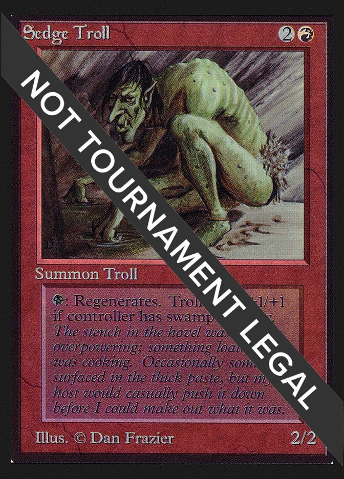 Image for Sedge Troll (IE) - Magic: The Gathering
