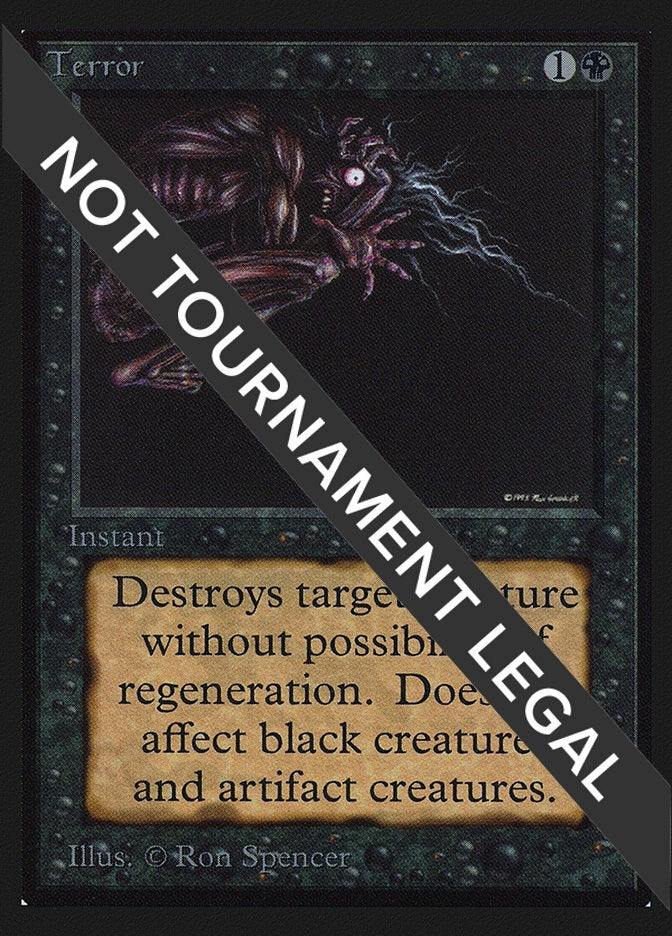 Image for Terror (IE) - Magic: The Gathering