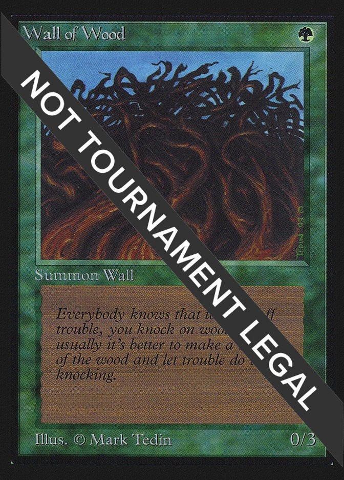 Image for Wall of Wood (IE) - Magic: The Gathering