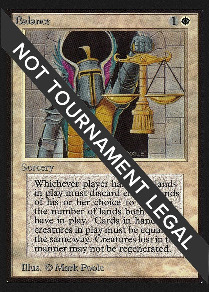 Image for Balance (CE) (CED) - Magic: The Gathering