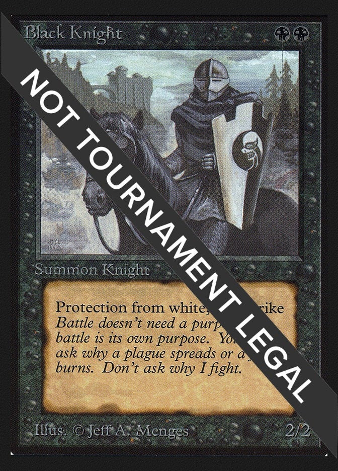 Image for Black Knight (CE) - Magic: The Gathering