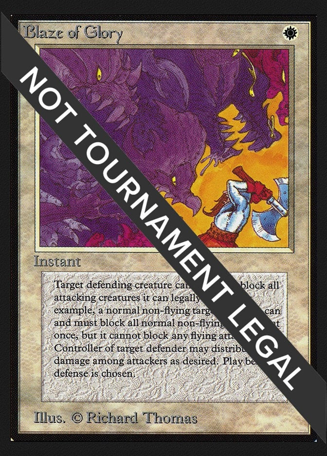 Image for Blaze of Glory (CE) - Magic: The Gathering