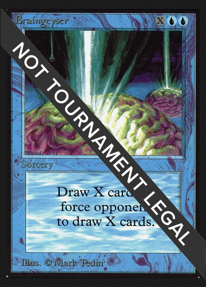 Image for Braingeyser (CE) - Magic: The Gathering