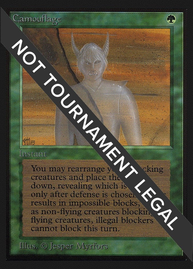 Image for Camouflage (CE) (CED) - Magic: The Gathering