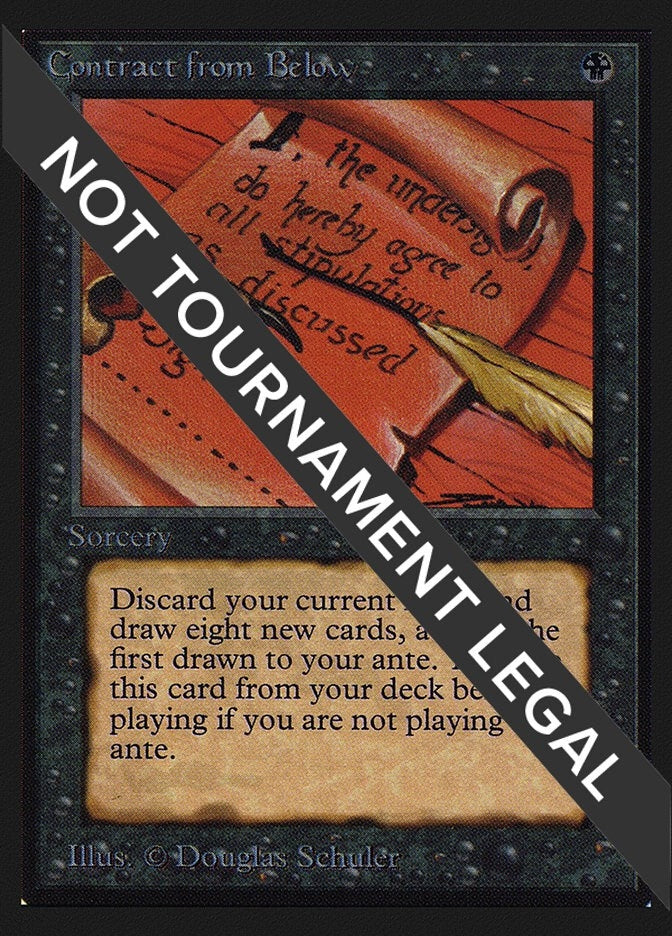 Image for Contract from Below (CE) - Magic: The Gathering