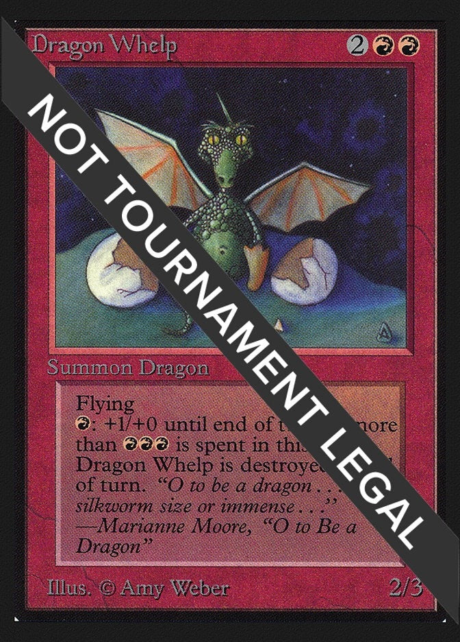 Image for Dragon Whelp (CE) - Magic: The Gathering