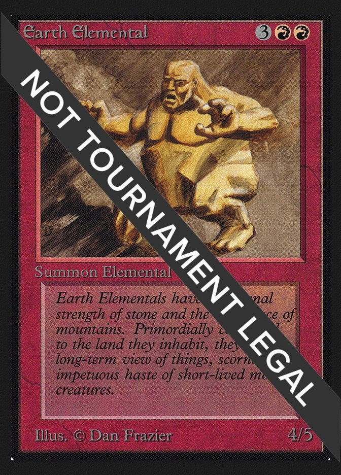 Image for Earth Elemental (CE) (CED) - Magic: The Gathering