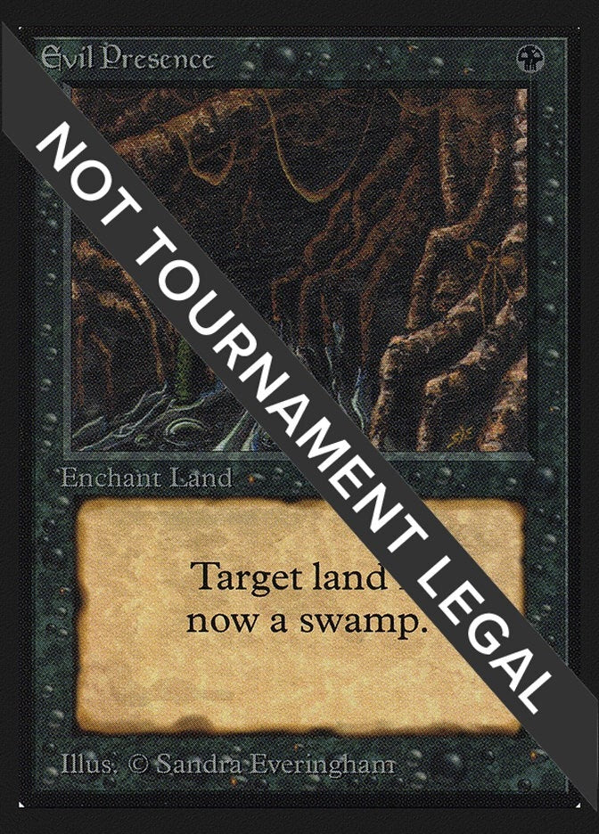Image for Evil Presence (CE) - Magic: The Gathering