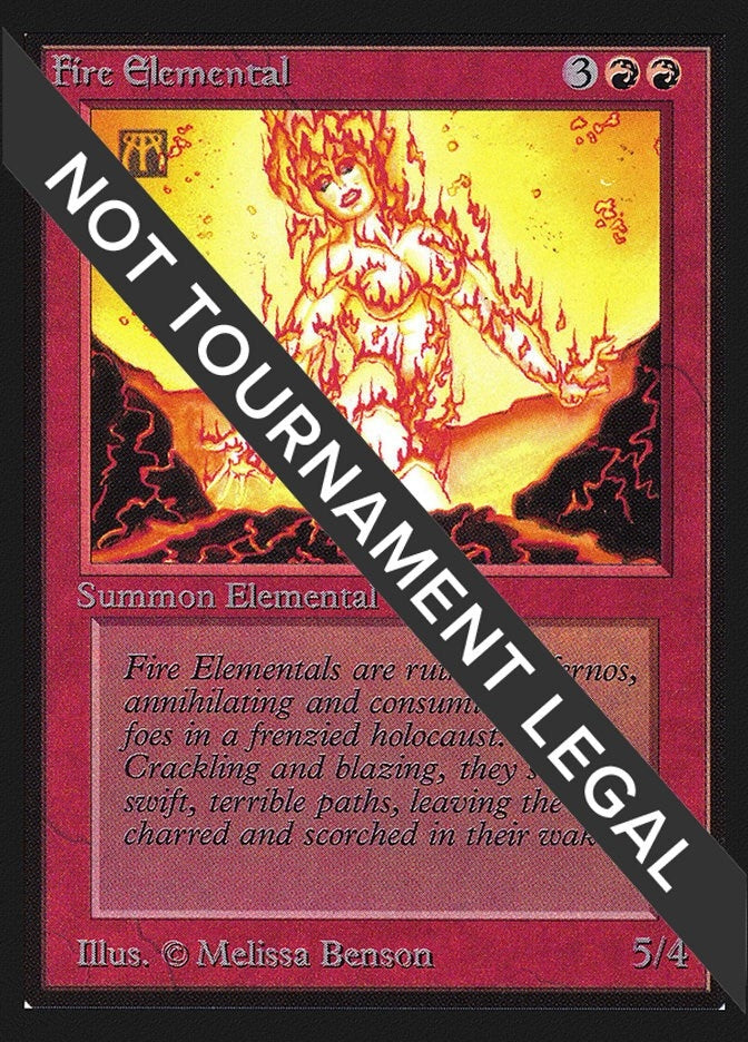 Image for Fire Elemental (CE) (CED) - Magic: The Gathering