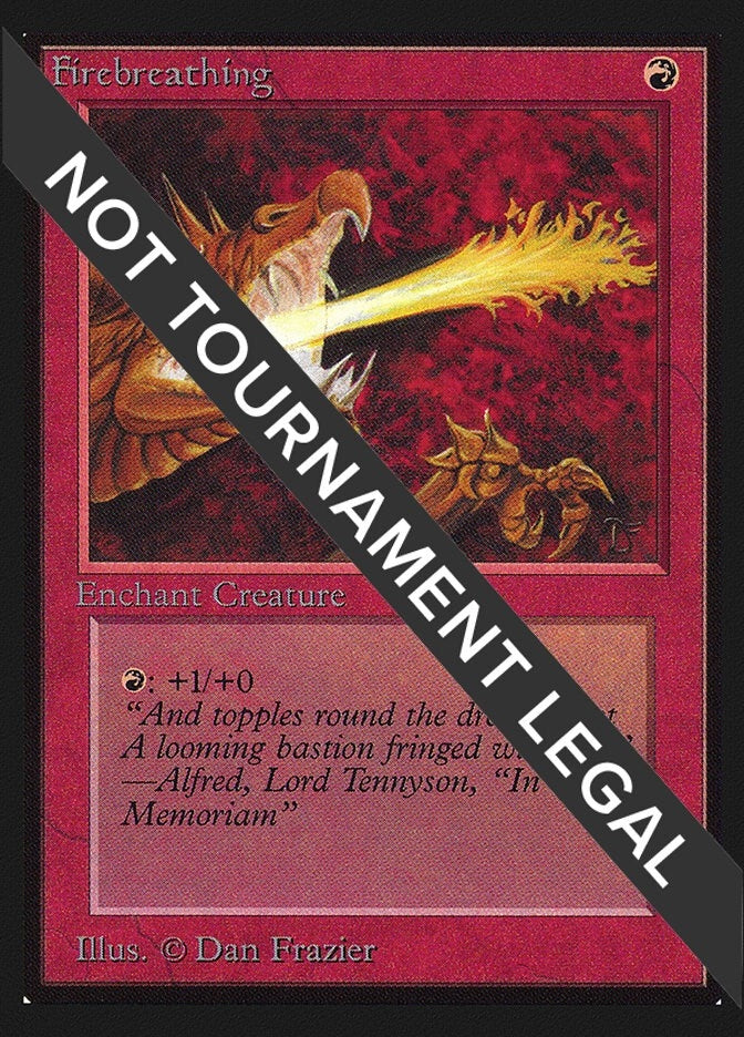 Image for Firebreathing (CE) (CED) - Magic: The Gathering