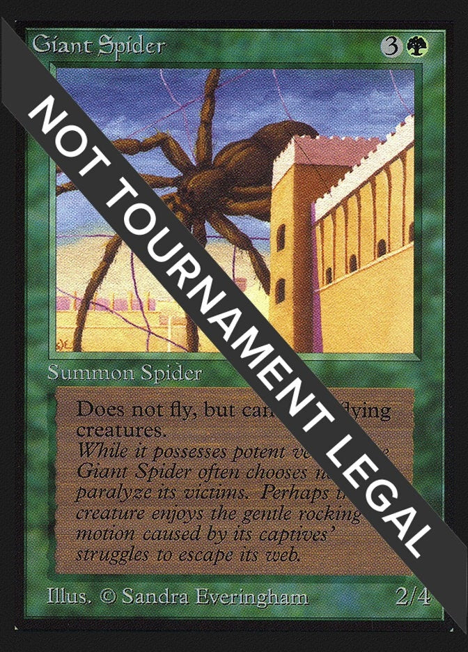 Image for Giant Spider (CE) (CED) - Magic: The Gathering