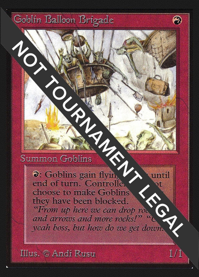 Image for Goblin Balloon Brigade (CE) (CED) - Magic: The Gathering