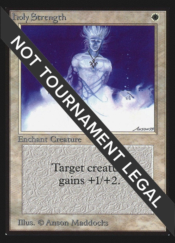 Image for Holy Strength (CE) - Magic: The Gathering