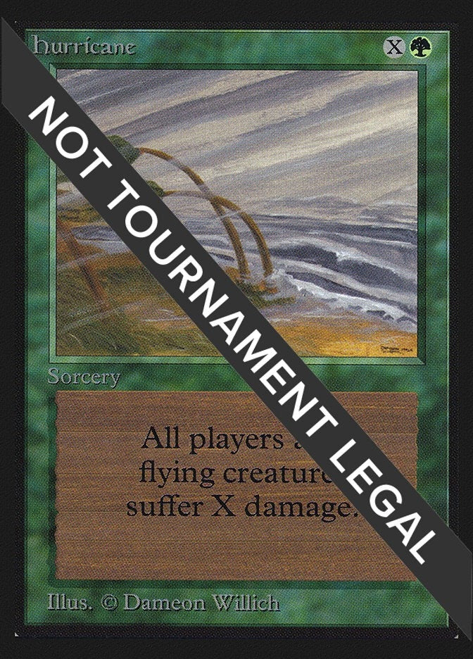 Image for Hurricane (CE) (CED) - Magic: The Gathering