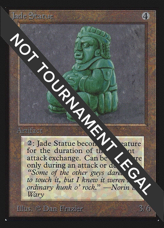 Image for Jade Statue (CE) (CED) - Magic: The Gathering
