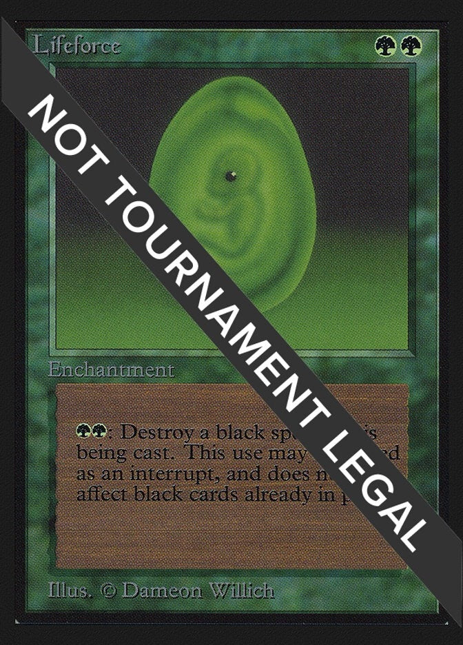 Image for Lifeforce (CE) (CED) - Magic: The Gathering