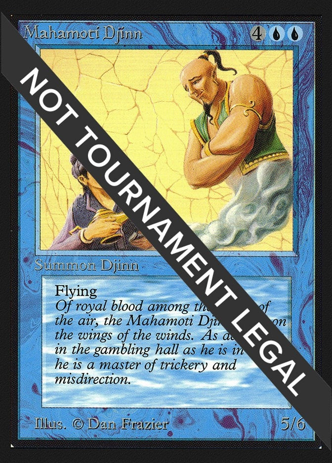 Image for Mahamoti Djinn (CE) (CED) - Magic: The Gathering