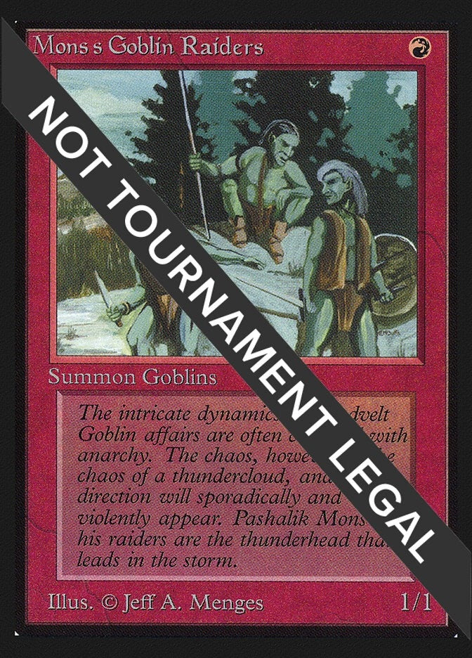 Image for Mons's Goblin Raiders (CE) - Magic: The Gathering