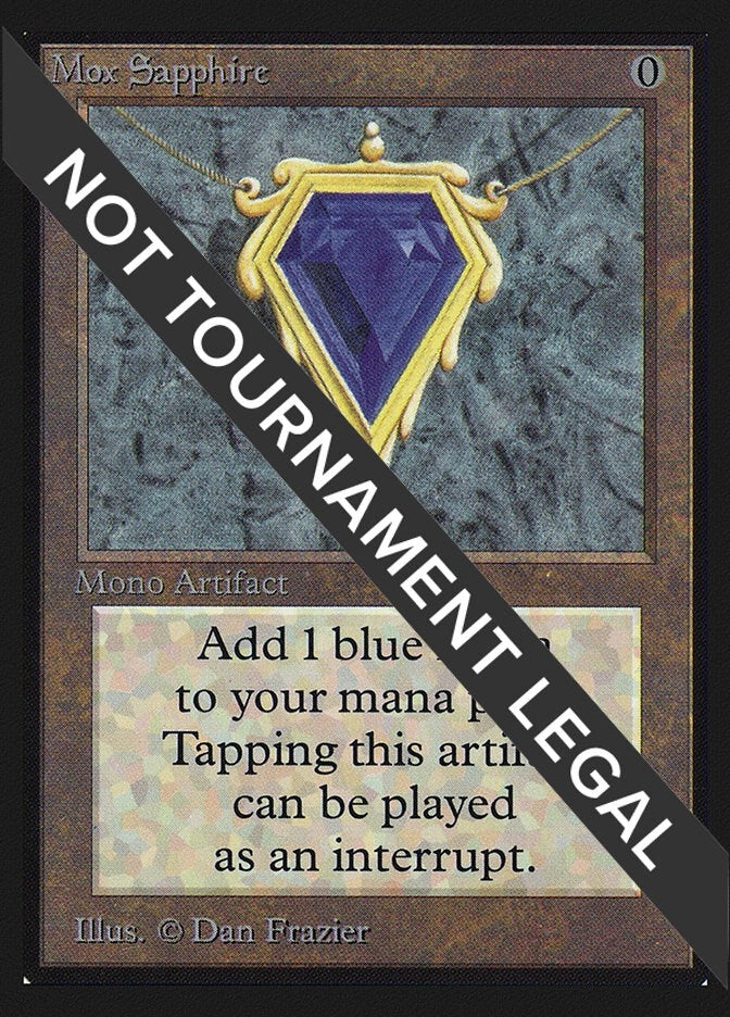 Image for Mox Sapphire (CE) (CED) - Magic: The Gathering