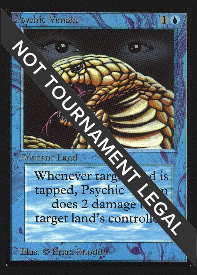 Image for Psychic Venom (CE) - Magic: The Gathering