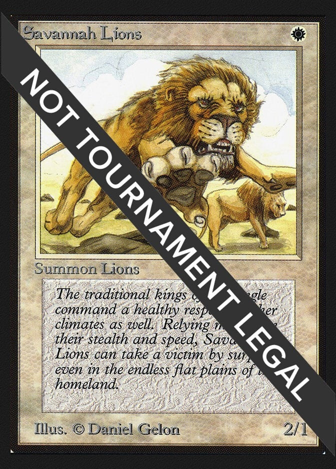 Image for Savannah Lions (CE) (CED) - Magic: The Gathering
