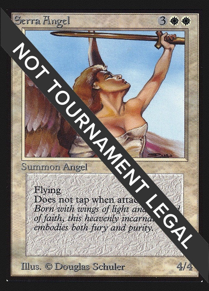Image for Serra Angel (CE) (CED) - Magic: The Gathering