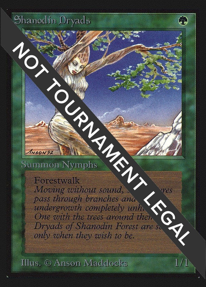 Image for Shanodin Dryads (CE) (CED) - Magic: The Gathering