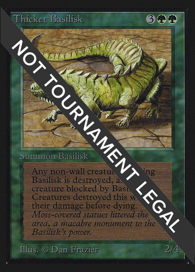 Image for Thicket Basilisk (CE) (CED) - Magic: The Gathering