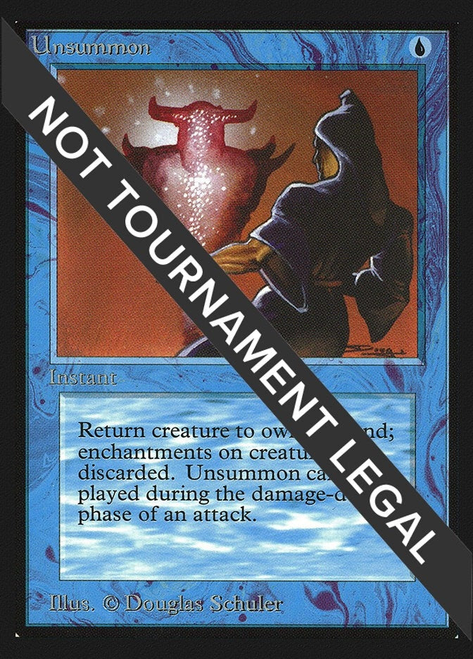 Image for Unsummon (CE) (CED) - Magic: The Gathering