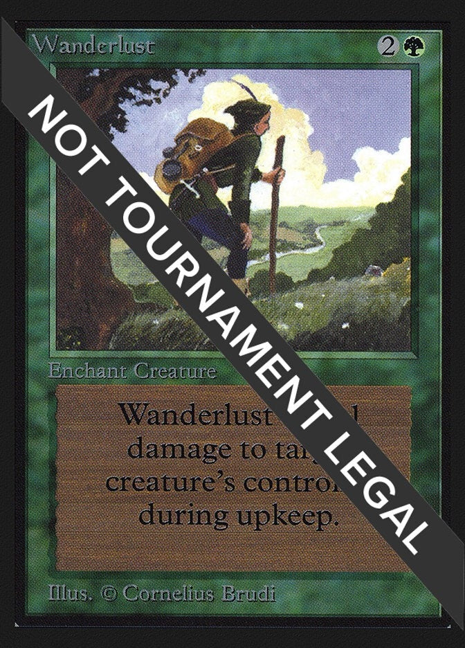 Image for Wanderlust (CE) (CED) - Magic: The Gathering